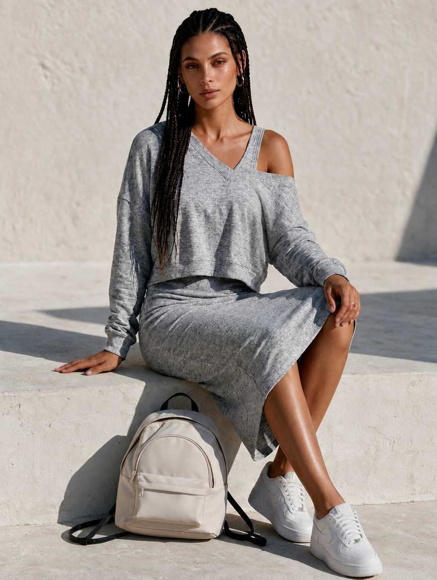 VECCHIO conjunto santorini grey