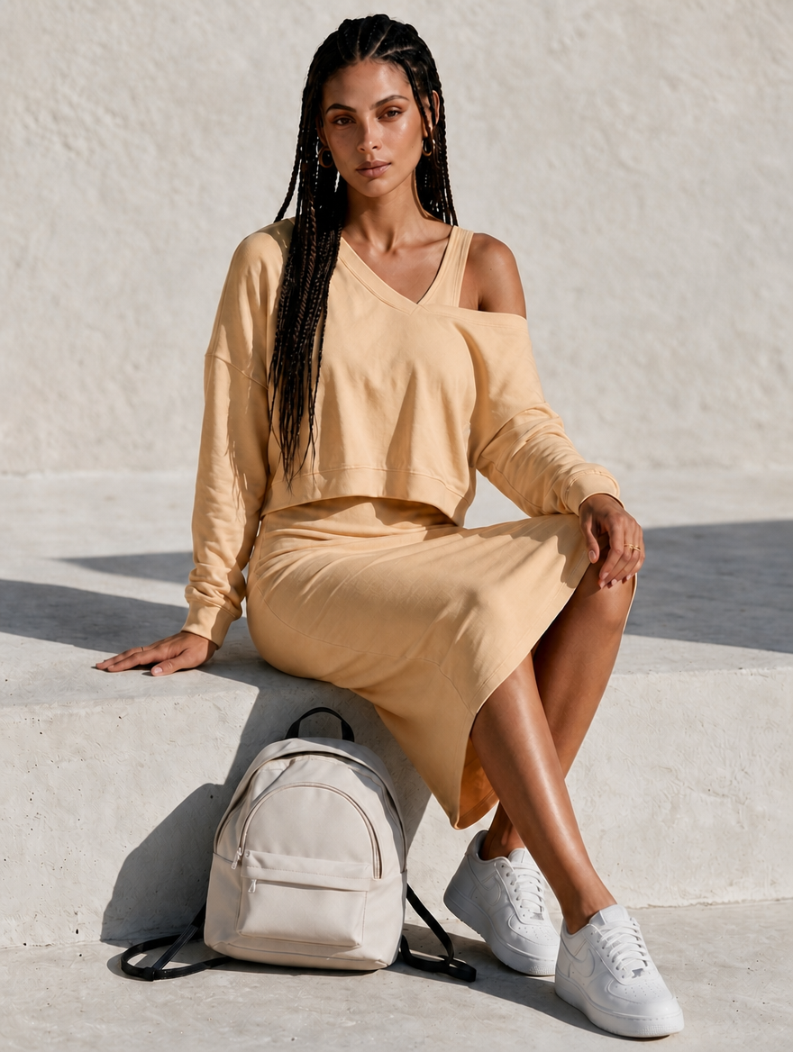 VECCHIO conjunto santorini apricot